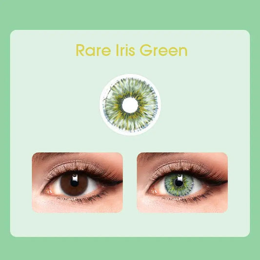 Mislens Rare Iris Green