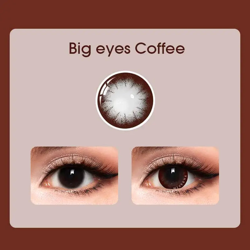 【New】 Mislens Big Eyes Coffee