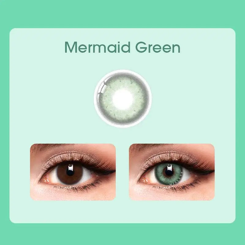 【Prescription】Mislens Mermaid Green