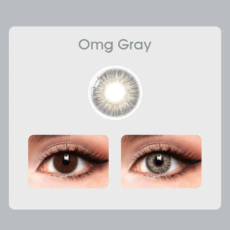 【Prescription】【New】Mislens Omg Gray