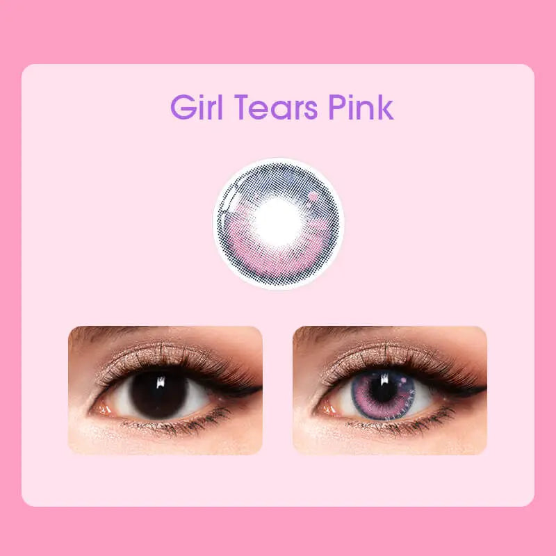 Mislens Girl Tears Pink