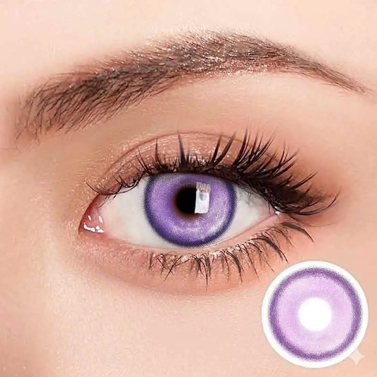 【U.S Warehouse】Mislens Half-Year Koi Purple