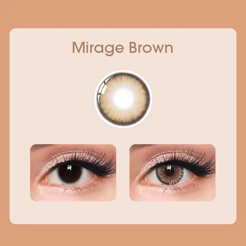 【Prescription】 Mislens Mirage Brown