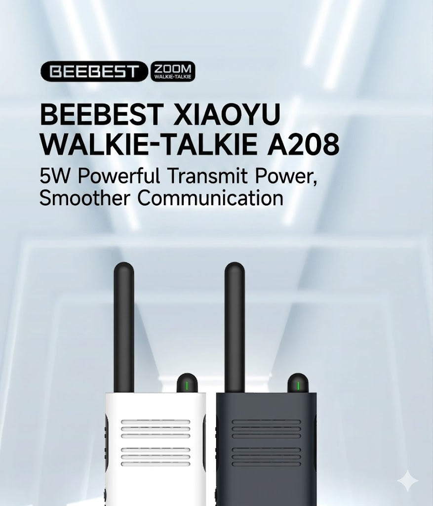 The A208 outdoor long-range small commercial high-power walkie-talkie from beebest is perfect for hotels.