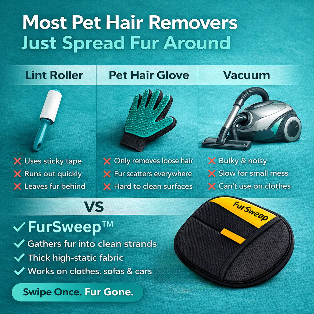 FurSweep™ Glove — Remove ALL Pet Hair in One Swipe|Anheer