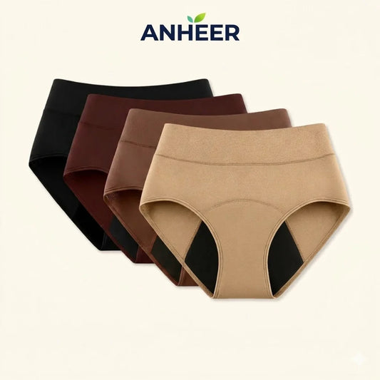 💖 Ultimo giorno al -50% | Set di 4 slip assorbenti anti-perdite ANHEER™