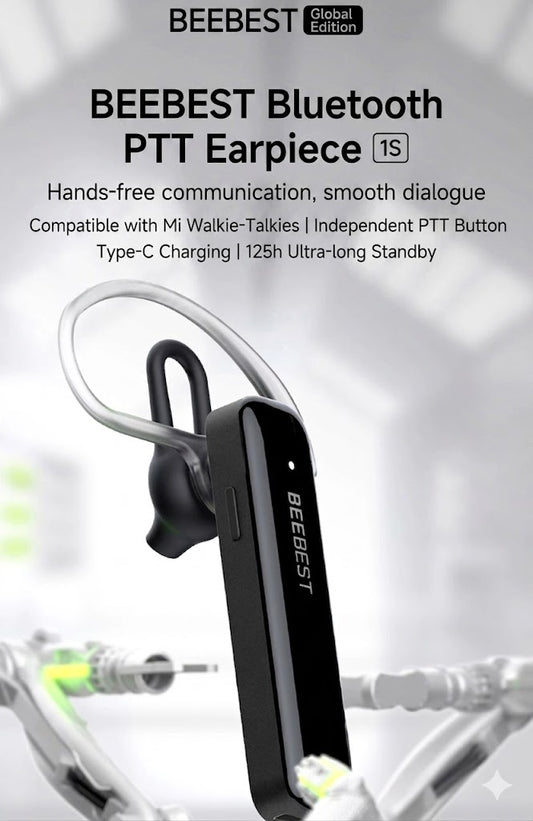 BeeBest walkie-talkie Bluetooth headset wireless headset compatible with Xiaomi walkie-talkie.