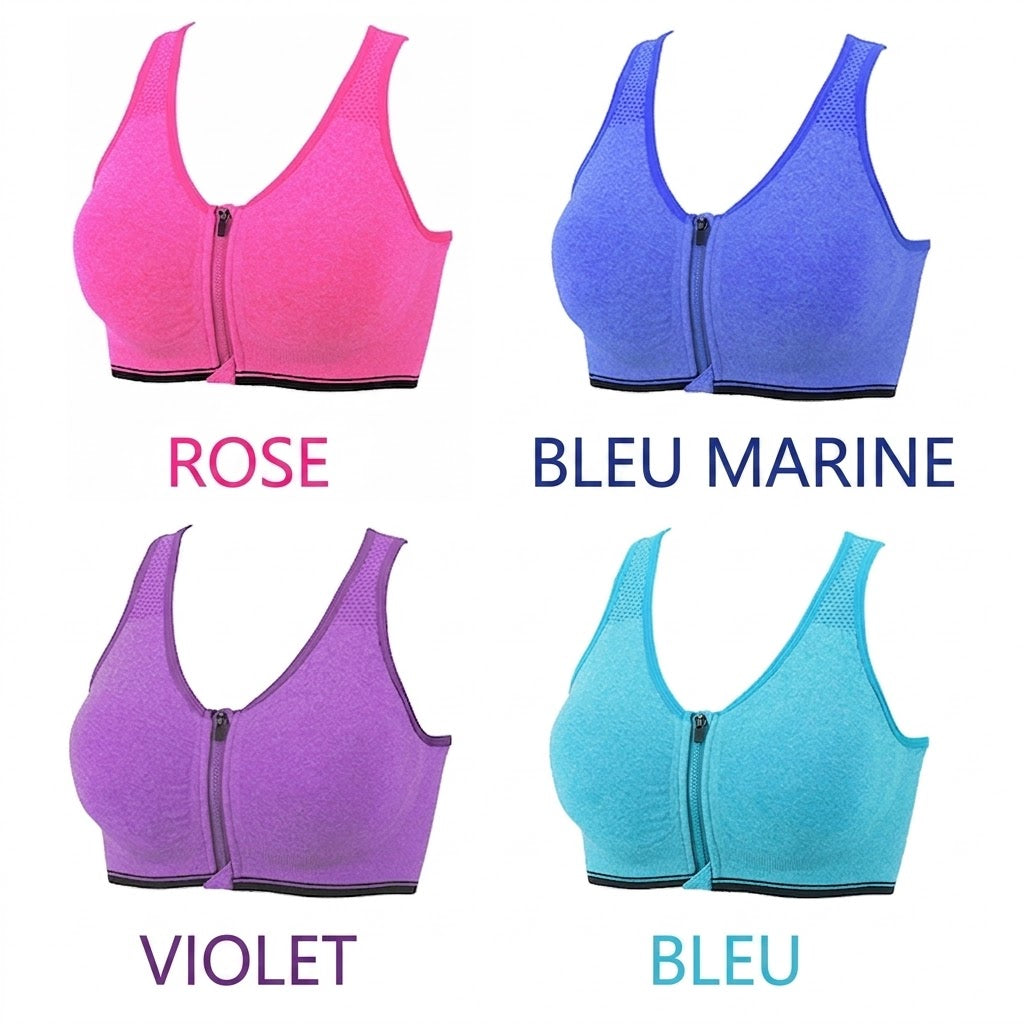 💕 Brassière de sport sans armatures 🔥