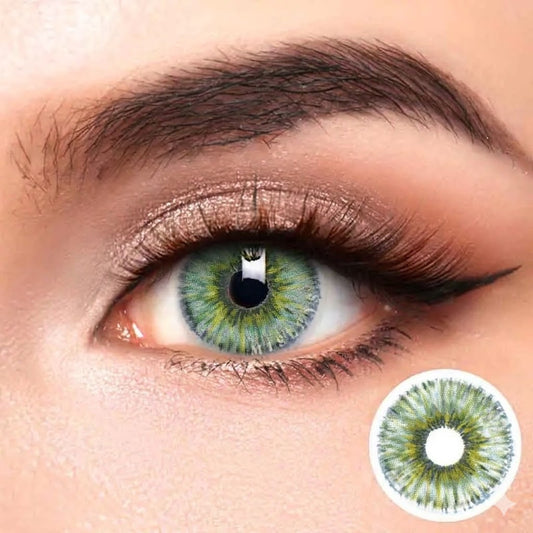 【U.S Warehouse】Mislens Rare Iris Green Half-Year