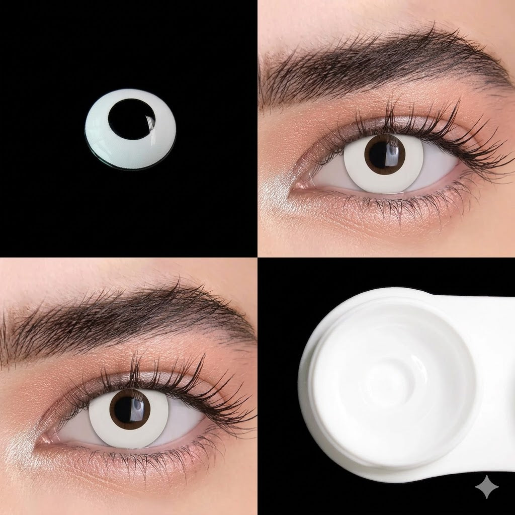 【Clearance】Mislens Circle White Block Cosplay