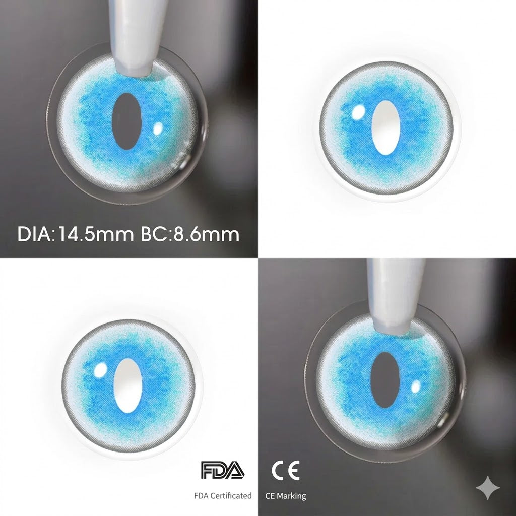 【U.S Warehouse】Mislens Ragdoll Cat Blue Cosplay