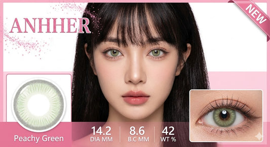 【New】Mislens Peachy Green