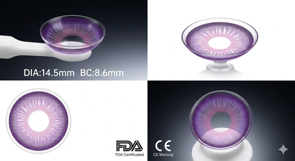 【New】Mislens Ice Crystal Purple