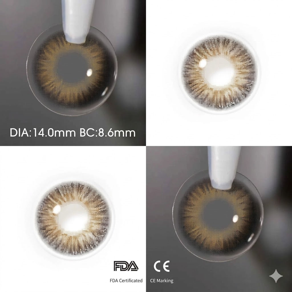 【U.S Warehouse】Mislens Omg Brown