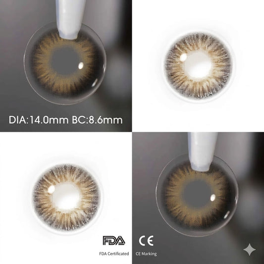 【U.S Warehouse】Mislens Omg Brown