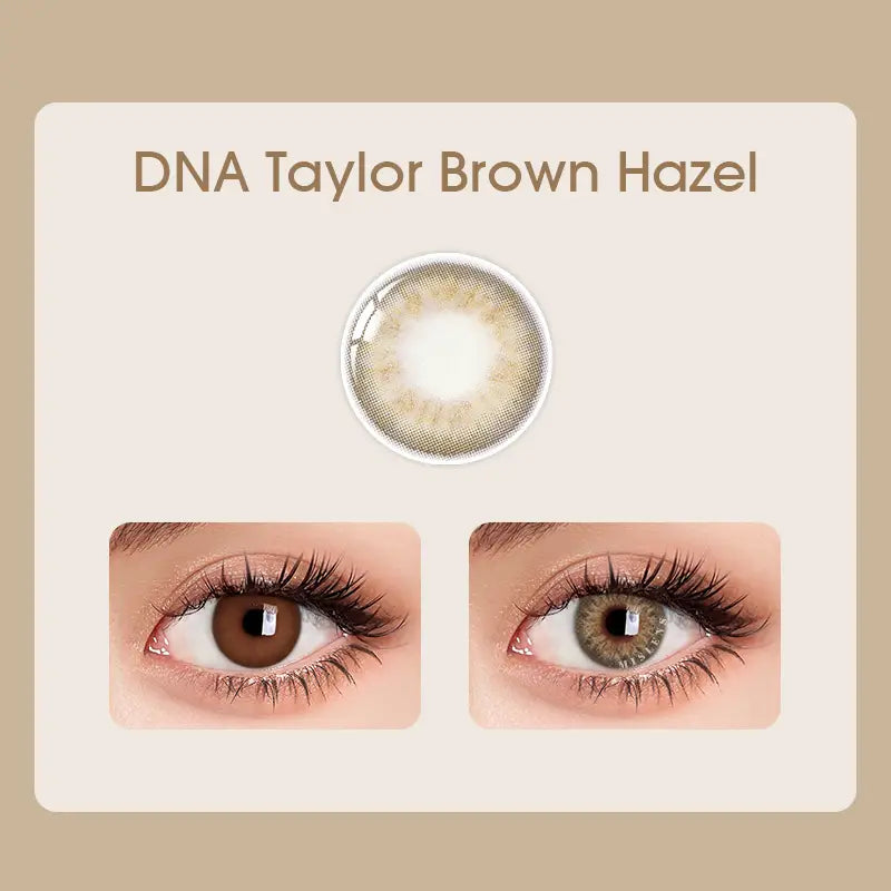 【Prescription】Mislens Dna Taylor Brown Hazel