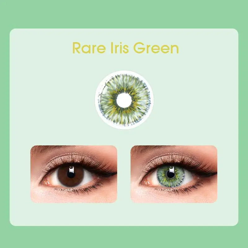 Mislens Rare Iris Green