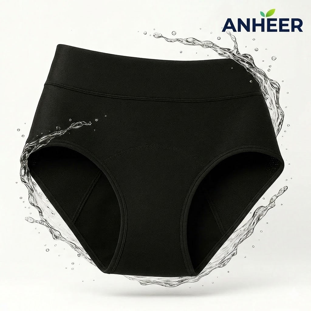 💖 Dernier jour à -50 % | Lot de 4 culottes anti-fuites ANHEER™