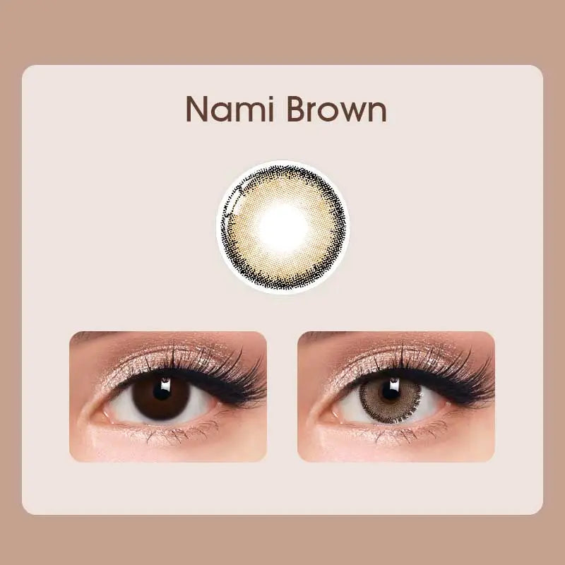 【Clearance】【Prescription】Mislens Nami Brown