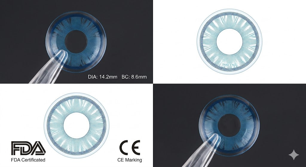 【U.S Warehouse】Mislens Koi Blue