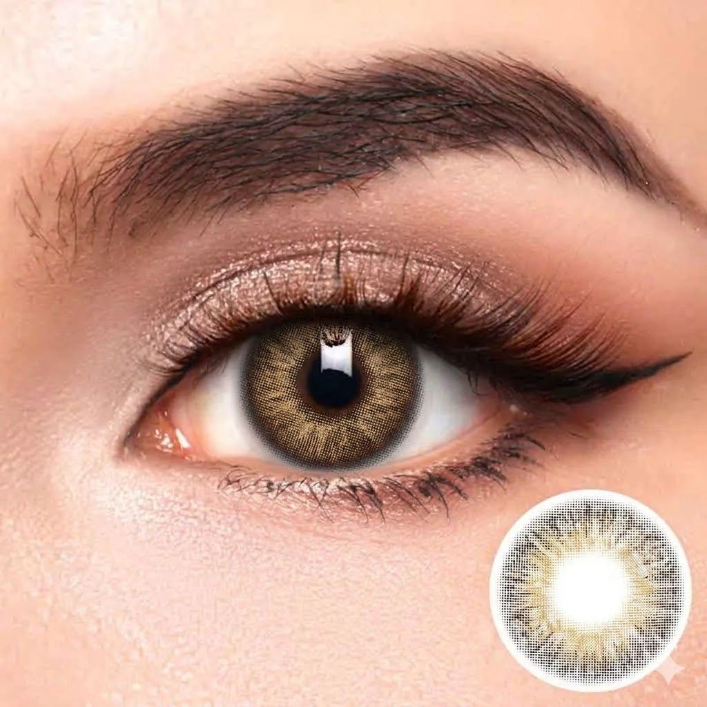 【U.S Warehouse】Mislens Omg Brown