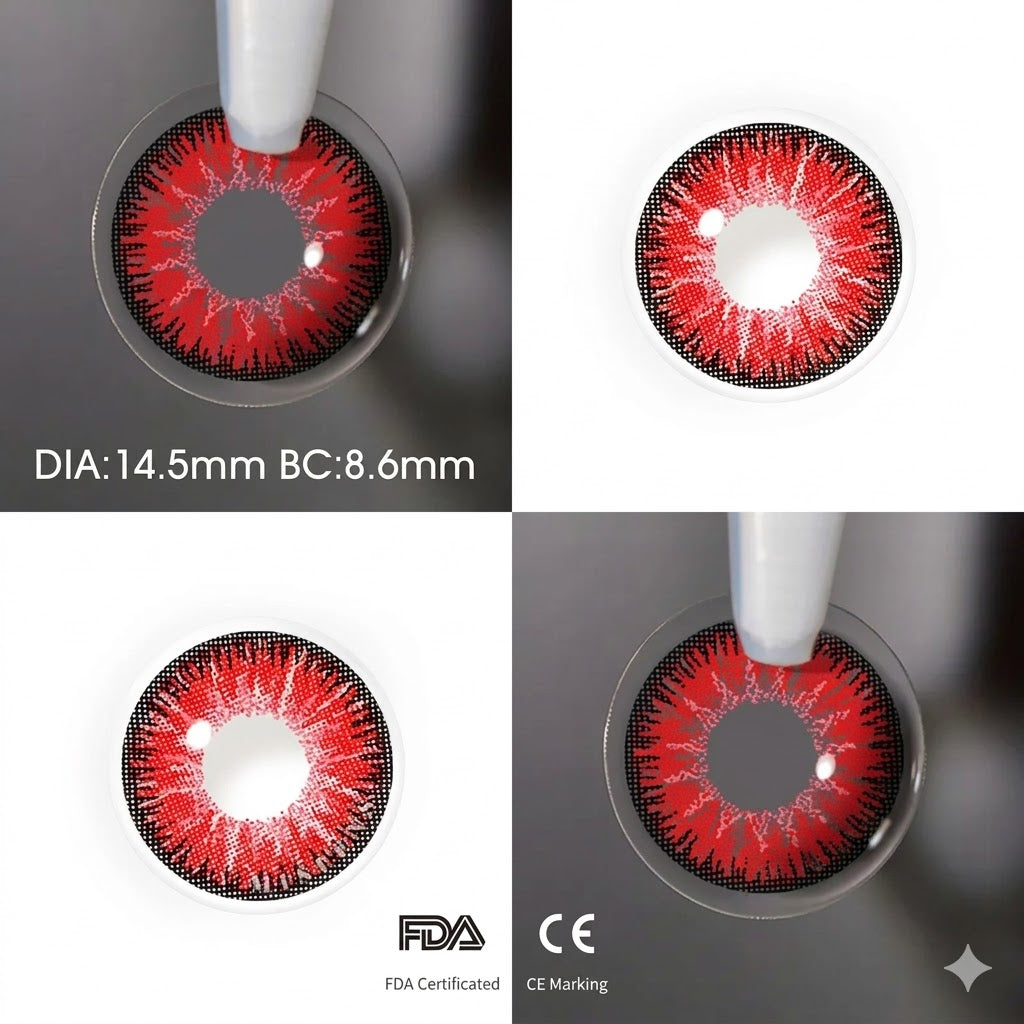 Mislens Vika Tricolor Red