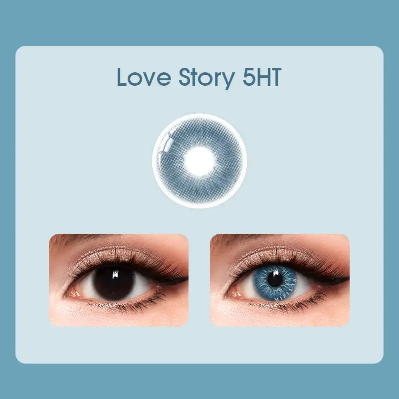 【Clearance】Mislens Love Story 5-HT Blue