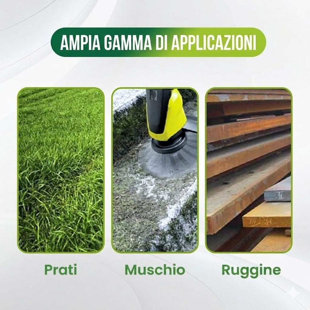 👨‍🌾Testina per decespugliatore con spazzola in filo d'acciaio da 6 pollici