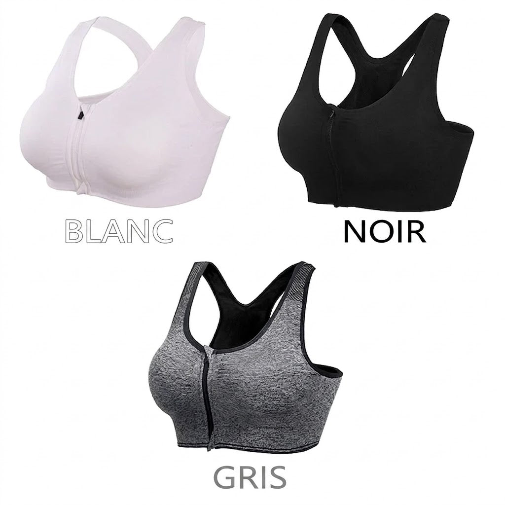 💕 Brassière de sport sans armatures 🔥