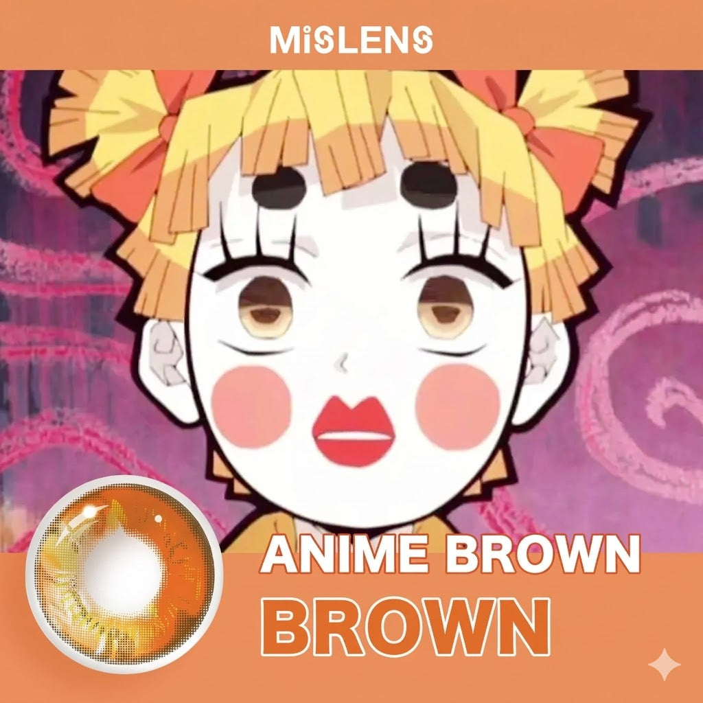 Mislens Anime Brown Crazy